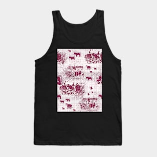 Gaddering Da Peats - Red Tank Top